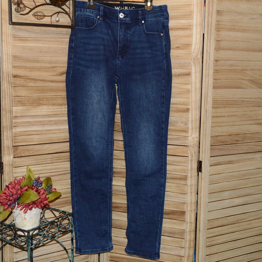 WHBM 4 Slim Jeans Blue Denim